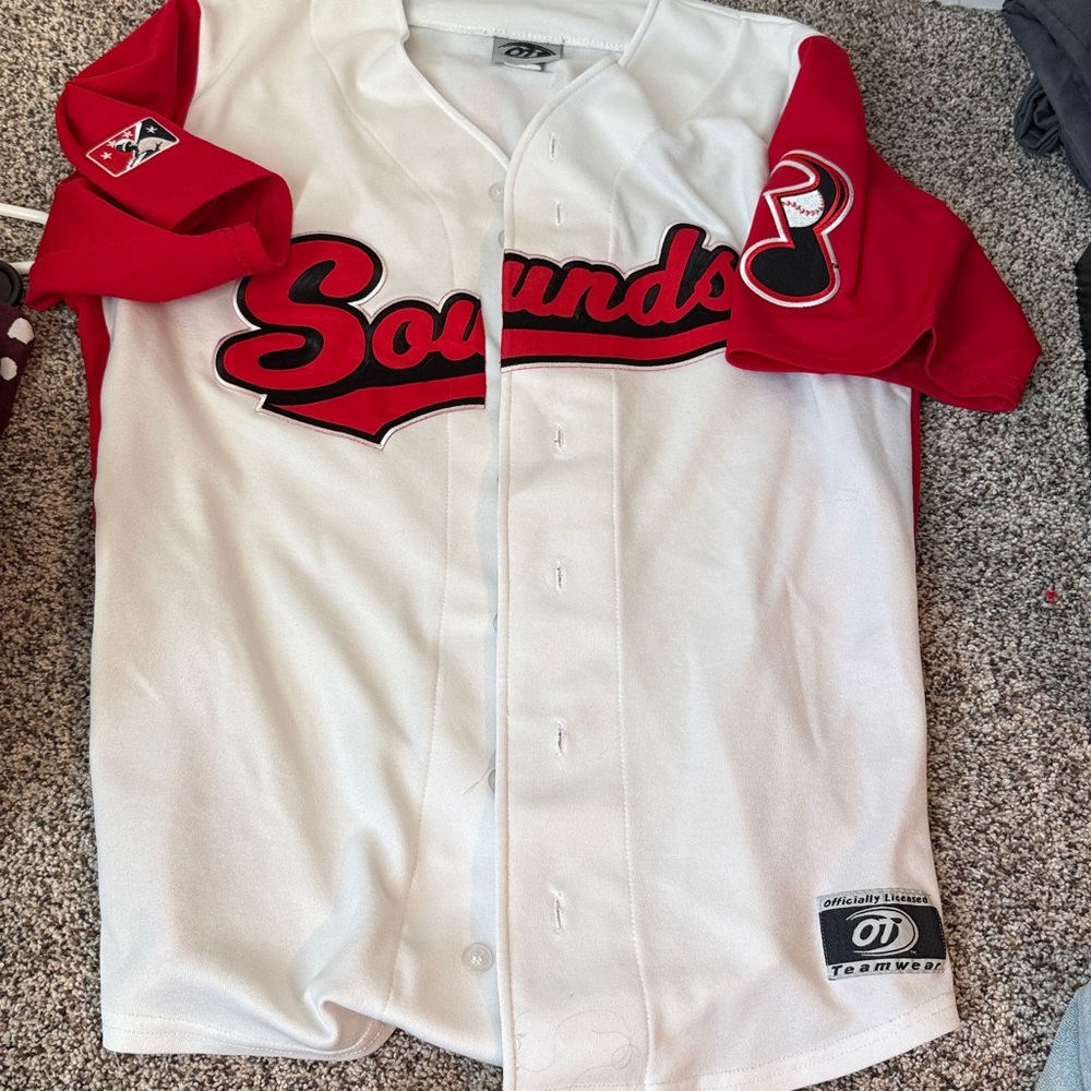 Nashville Sounds Baseball Jersey #8 MiLB